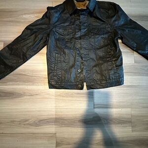Men's Black Leather Jacket